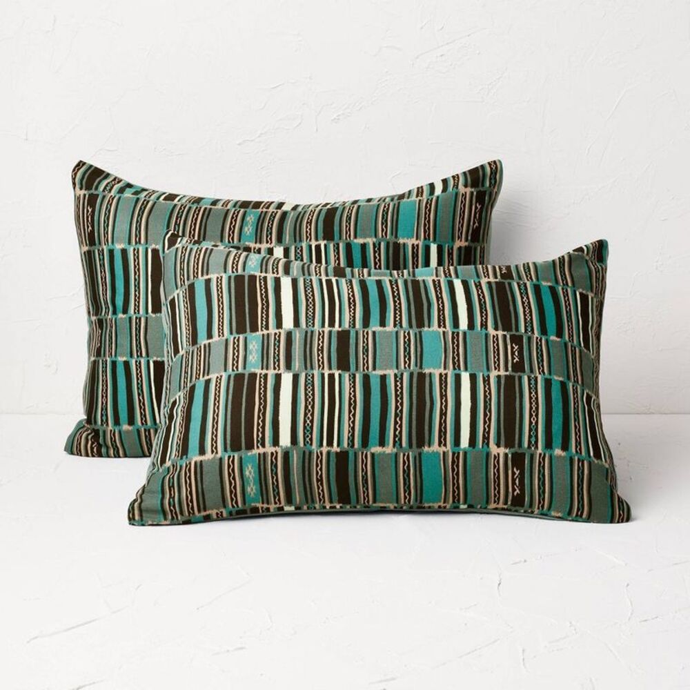 King Jungalow Sun in the Water Comforter & Sham Set Teal 210TC - Picture 4 of 4